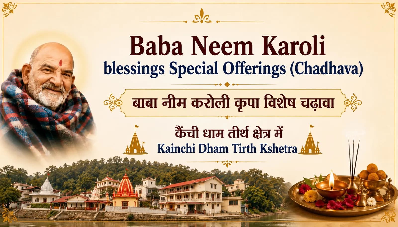 Baba Neem Karoli, Kainchi Dham Maha Chadhava