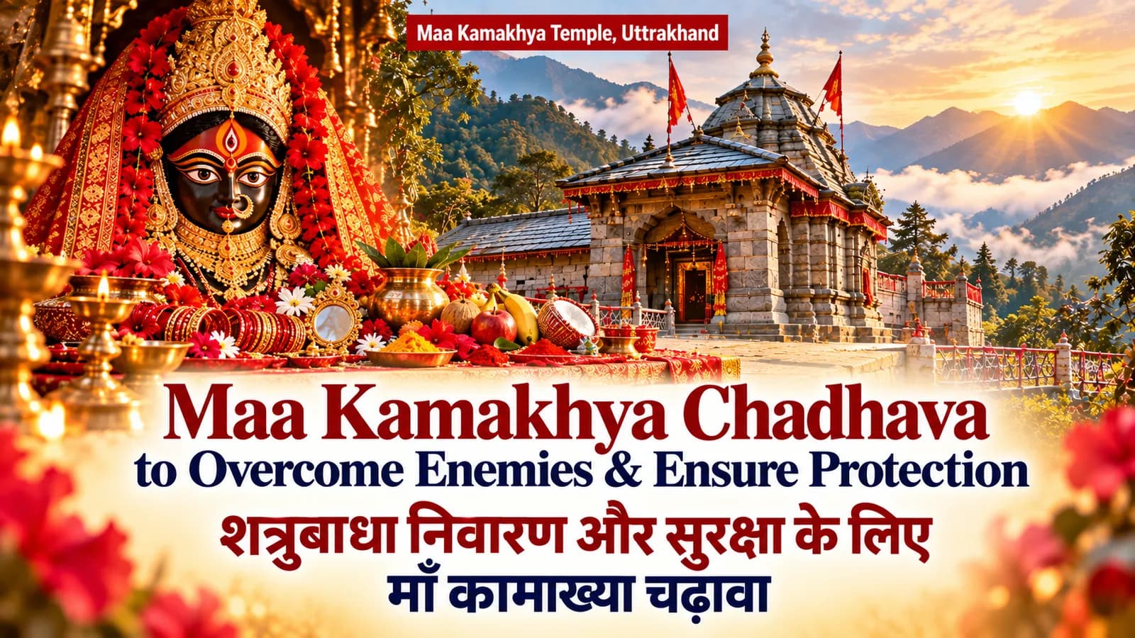 Maa Kamakhya Chadhava to Overcome Enemies & Ensure Protection