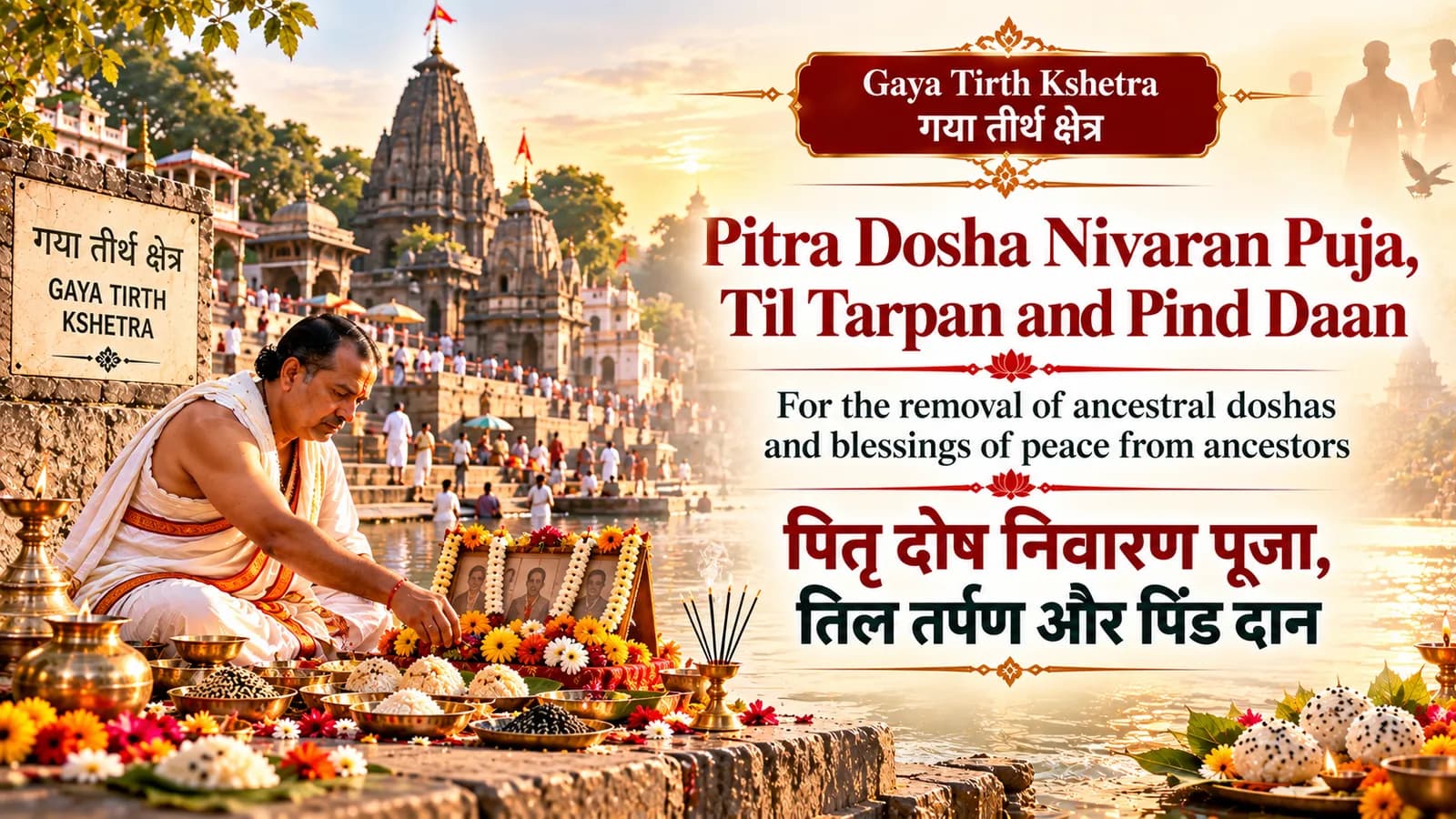 Sarva Pitra Amavasya Vishesh: Pitra Dosh Puja, Til Tarpan and Pind Daan for the Blessings of Ancestors