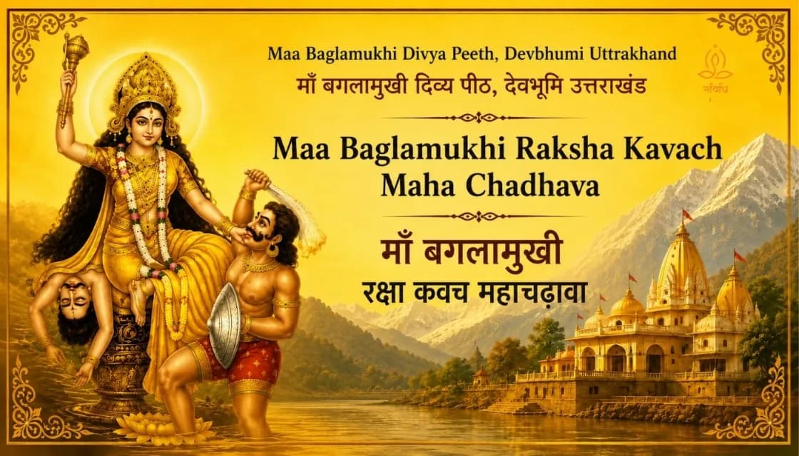 Amavasya Vishesh: Maa Baglamukhi Raksha Kavach Maha Chadhava