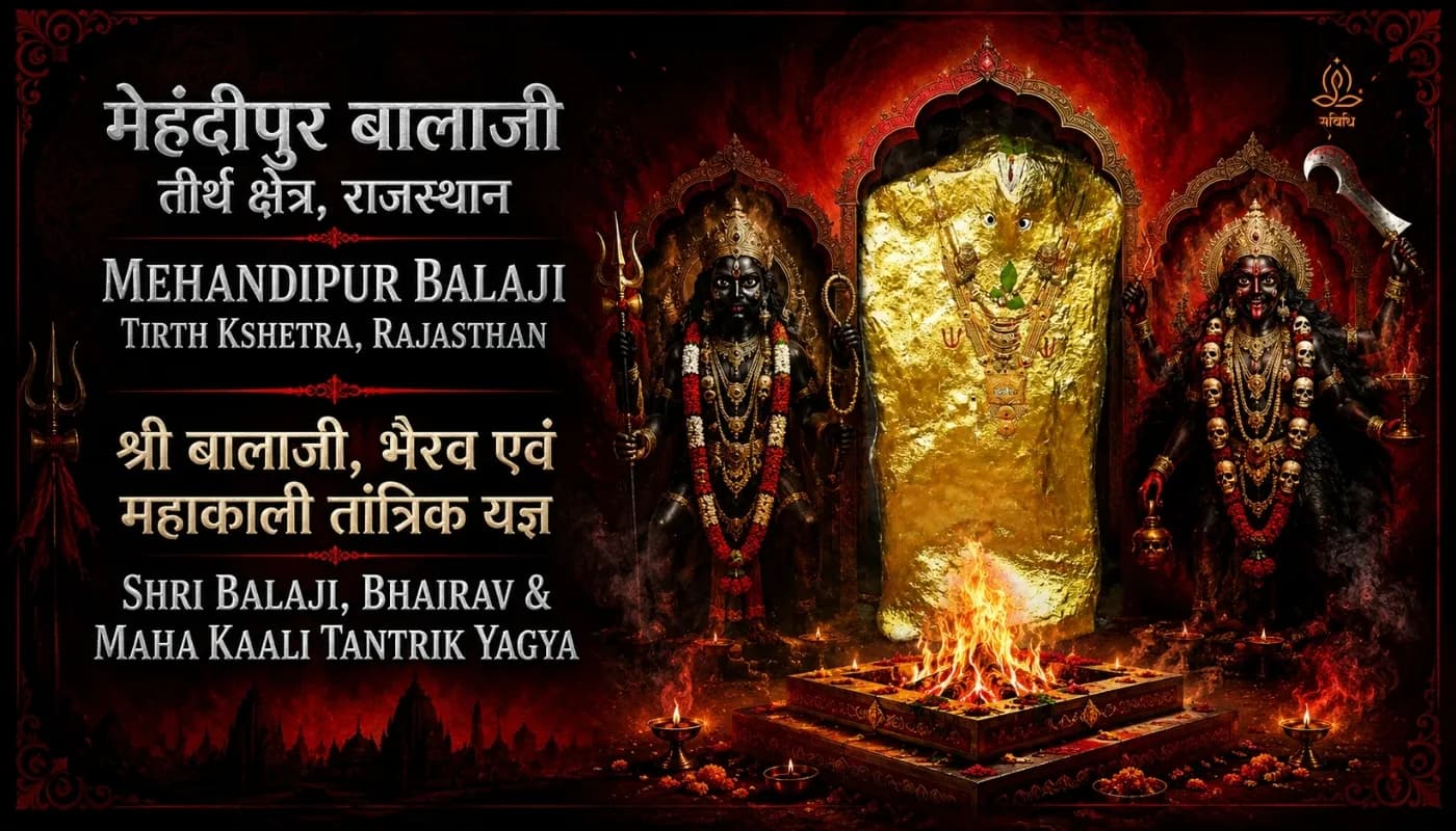 Saturday Special : Shri Balaji, Bhairav & Maha Kali Tantrik Yagya for Protection from Black Magic, Tantra Badha & Negative Energies